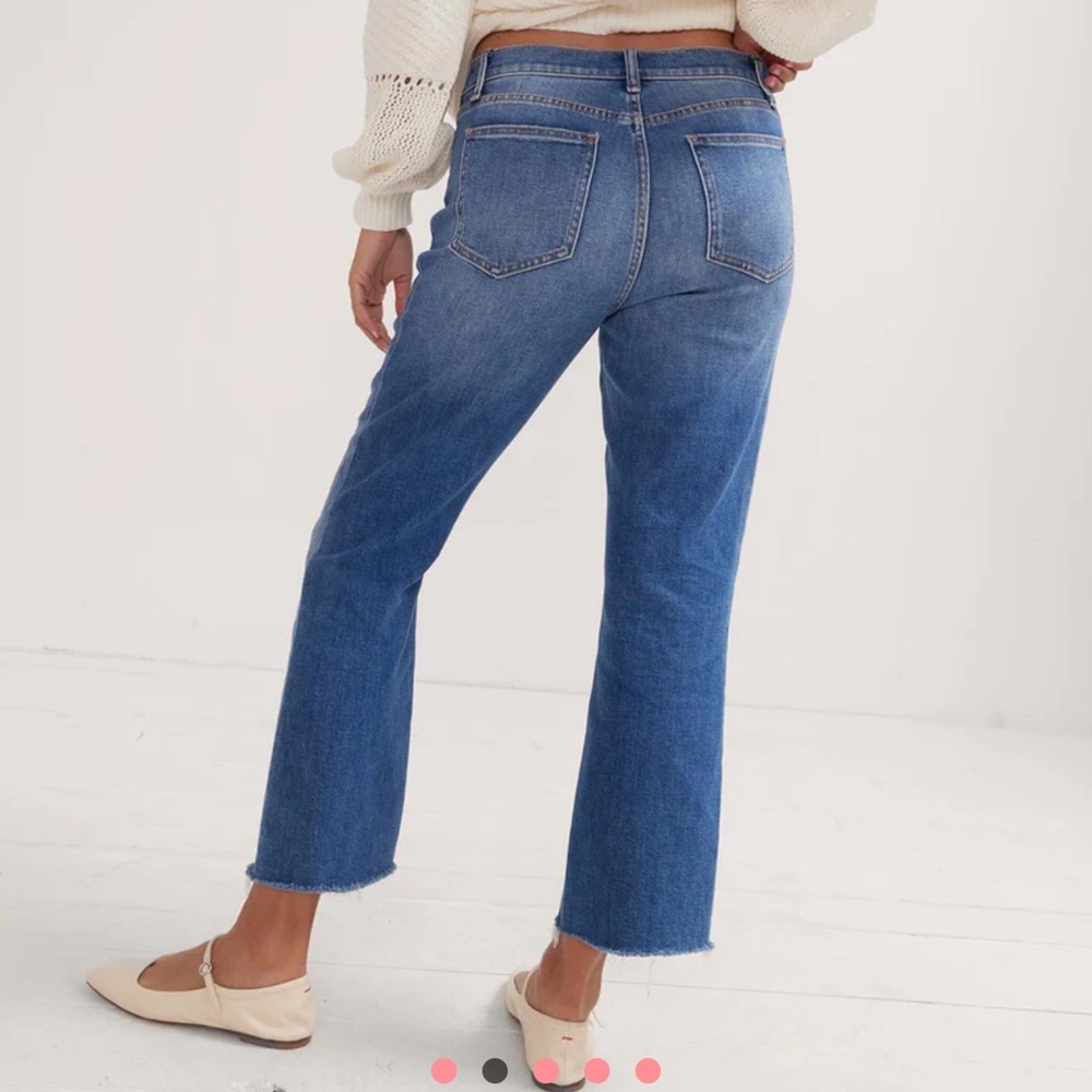 Hatch The Crop Maternity Jeans Size 32 - Picture 6 of 16